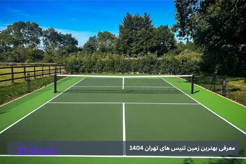 ویژگی های زمین تنیس استاندارد چیست؟ 