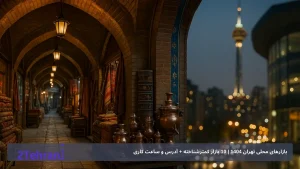 بازارهای محلی تهران 1404 | 10 بازار کمترشناخته + آدرس و ساعت کاری